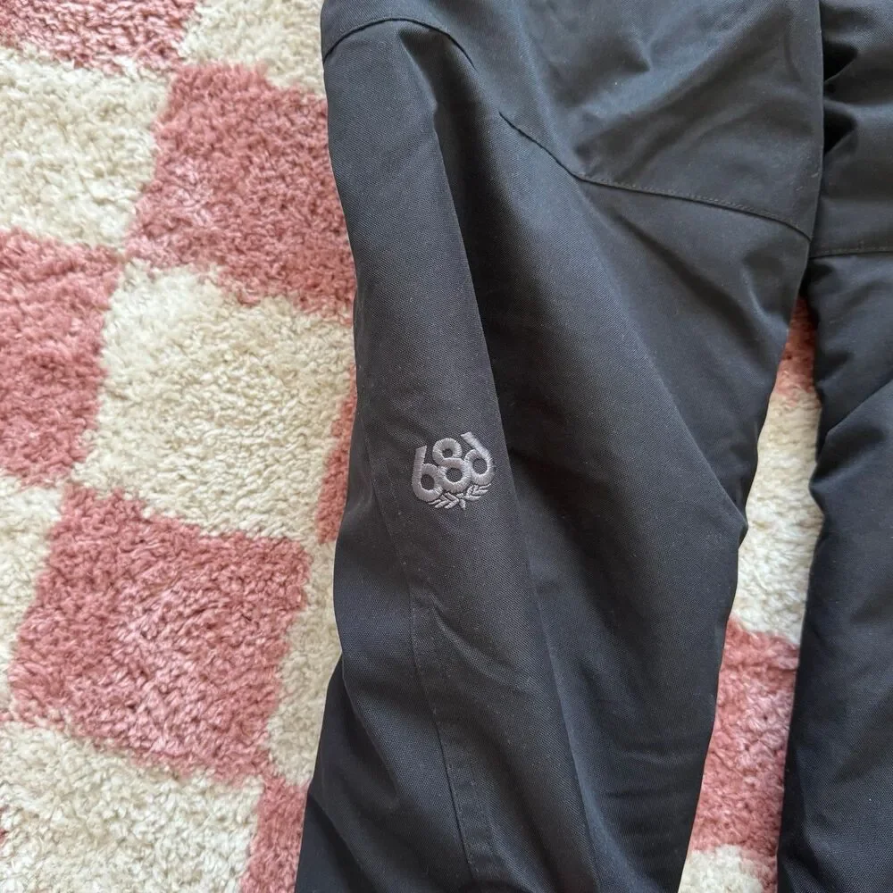 686 Youth Progression Padded Pant in Black in Small